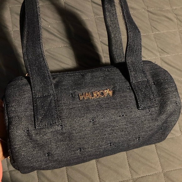 Jean indigo barrel HAUS OF SY crossbody - Picture 2 of 7